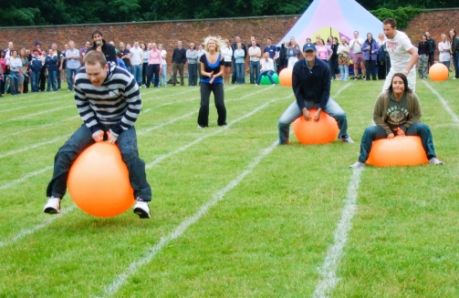 school sports team building activity'